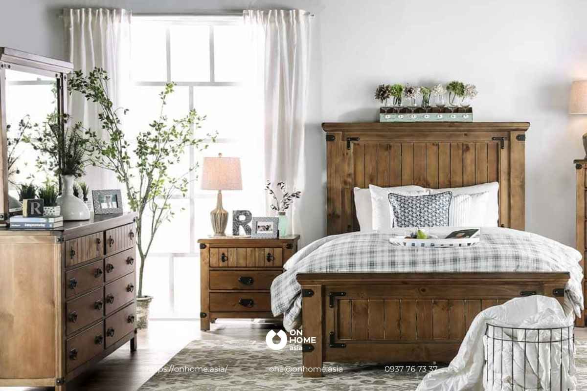 Ánh sáng tự nhiên trong&nbsp;phong cách Đồng quê