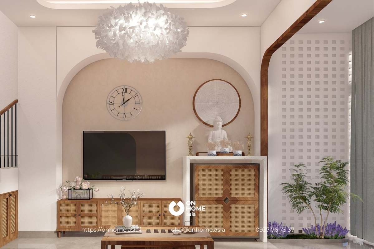 Phong cách chuyển tiếp sử dụng những gam màu trung tính