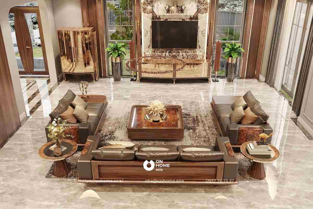 Thiết kế nội thất phong cách sang trọng