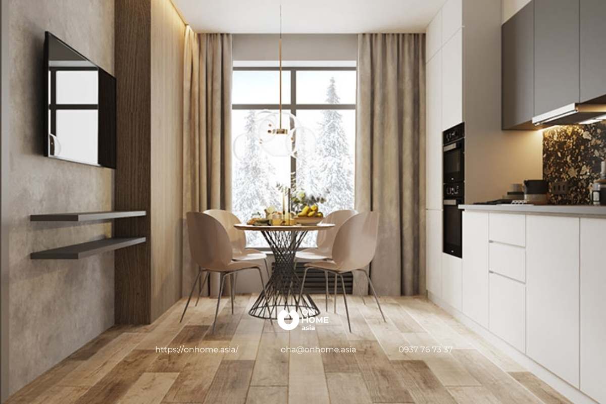 Phong cách Organic thể hiện sự gần gũi, ấm áp