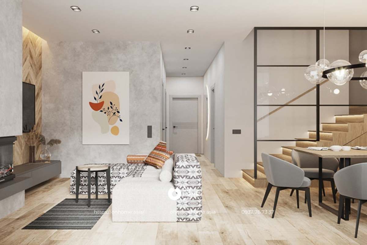 Thiết kế nội thất phong cách Organic