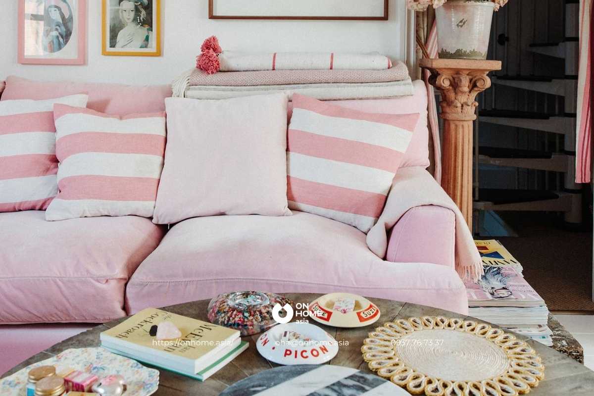 Mẫu thiết kế nội thất căn hộ phong cách Romanticism