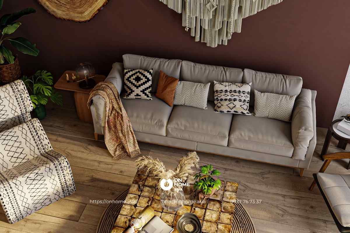 Thiết kế nội thất phong cách Rustic