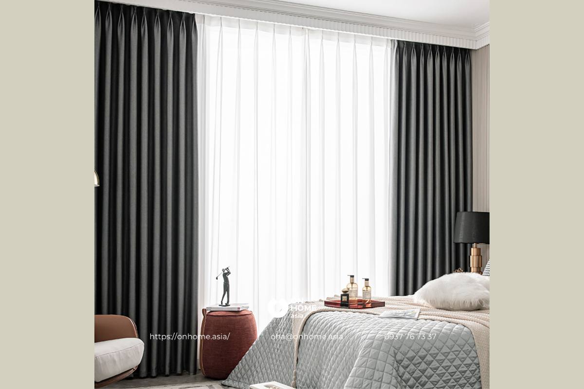 Rèm cửa sổ phòng ngủ hiện đại