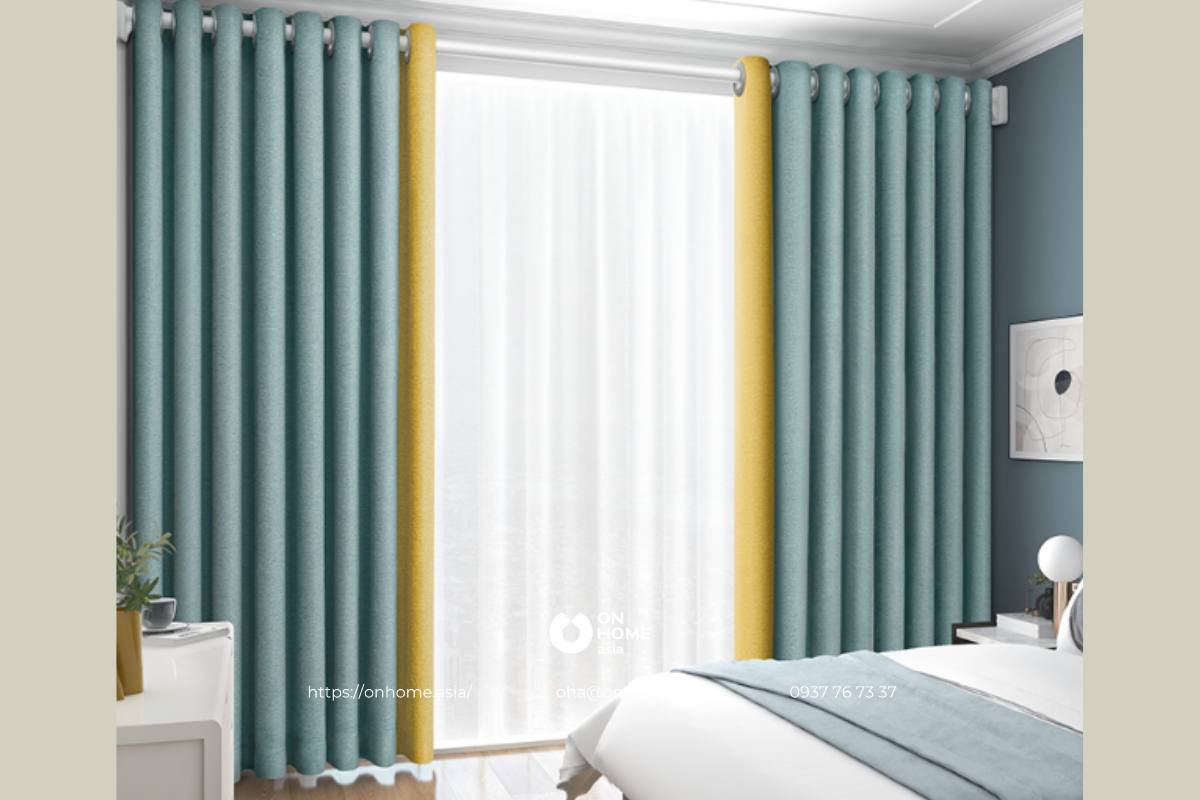 Rèm cửa sổ phòng ngủ 2 lớp