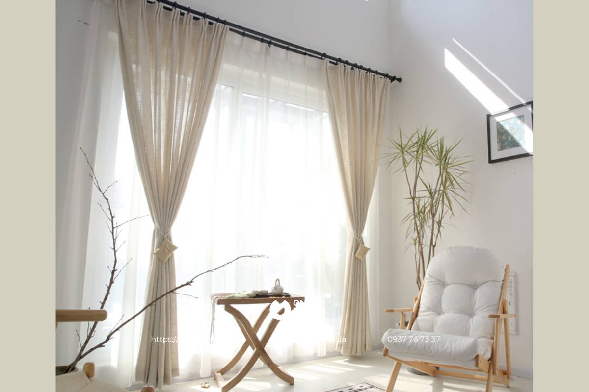 Rèm phòng ngủ hiện đại, cao cấp