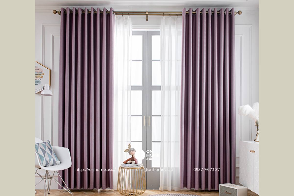 Rèm phòng ngủ 2 lớp