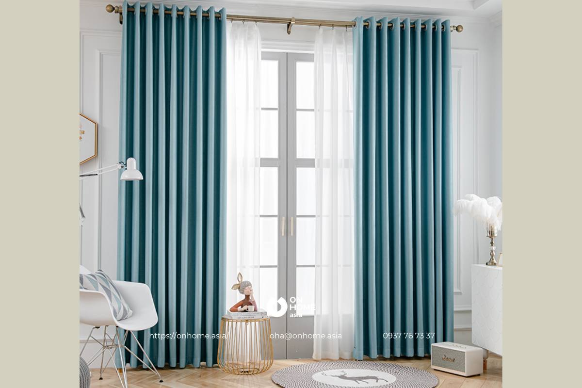 Rèm cửa sổ phòng ngủ 2 lớp