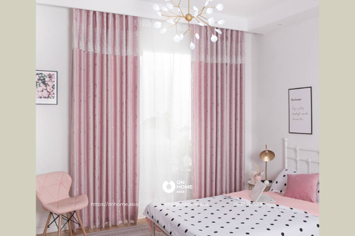 Rèm cửa sổ phòng ngủ cao cấp