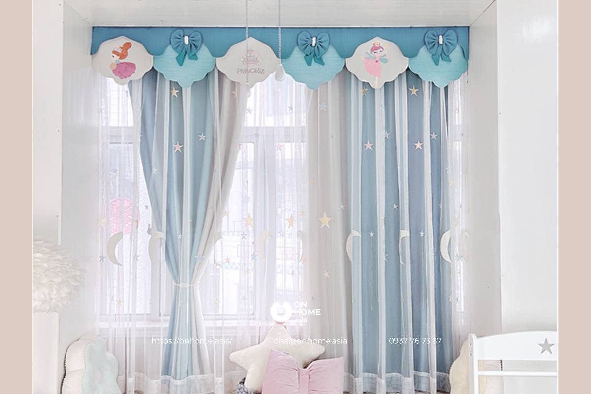 Rèm phòng ngủ trẻ em đẹp