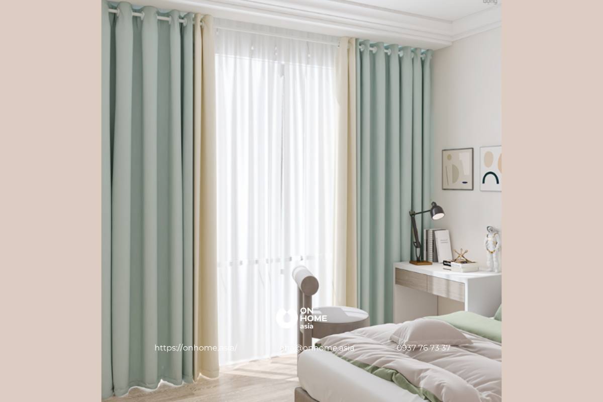 Rèm phòng ngủ bé gái đẹp