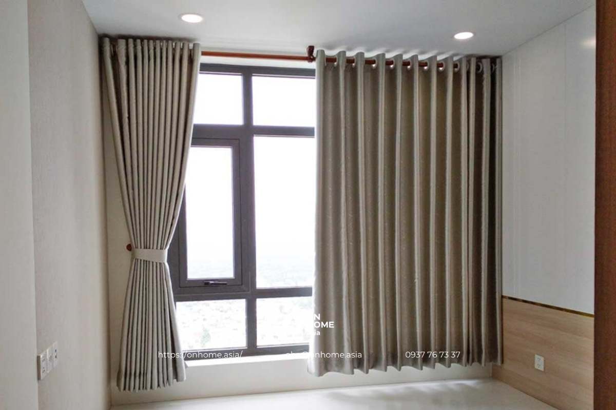 Rèm cửa đơn giản mà đẹp