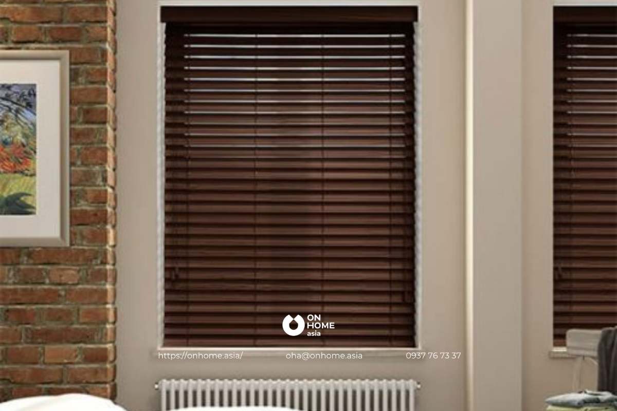 Rèm sáo gỗ tự nhiên cao cấp