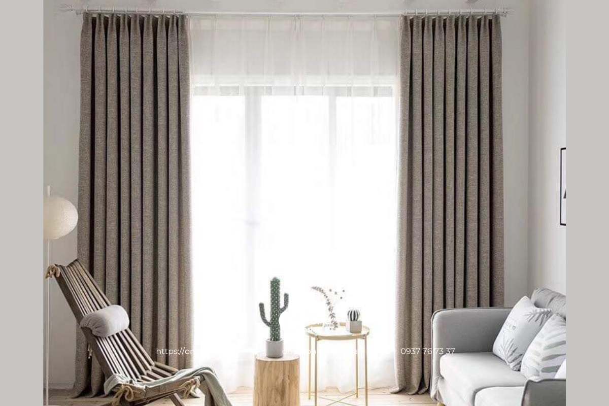 Mẫu rèm cửa phòng khách đẹp