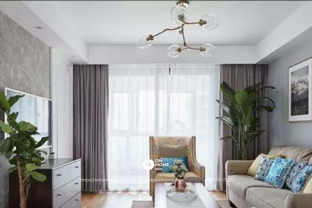 Rèm cửa phòng khách đẹp&nbsp;