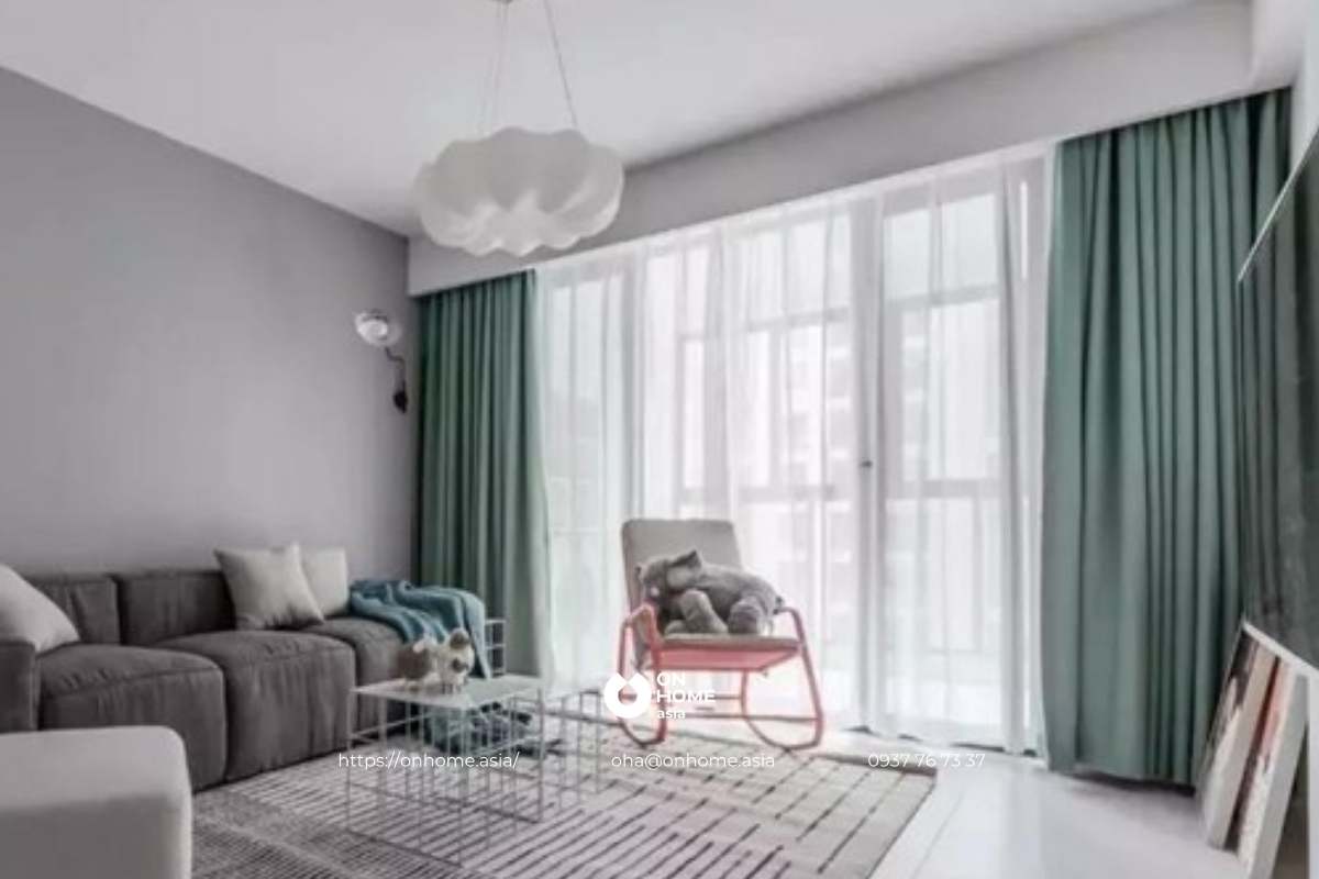 Rèm cửa 2 lớp hiện đại, đẹp
