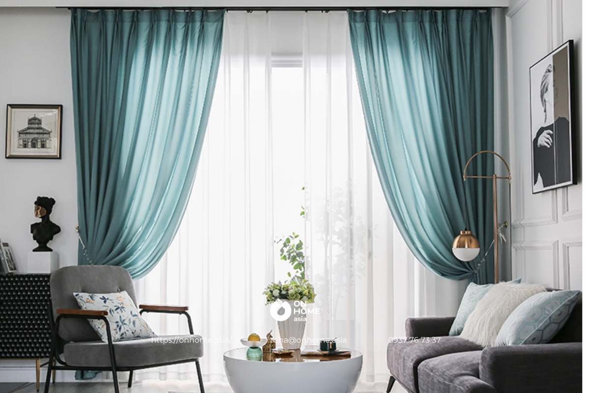 Rèm cửa đẹp phòng khách
