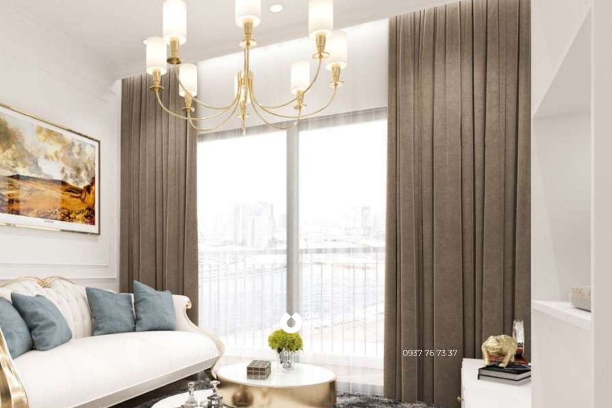 Rèm cửa chất nhung cao cấp