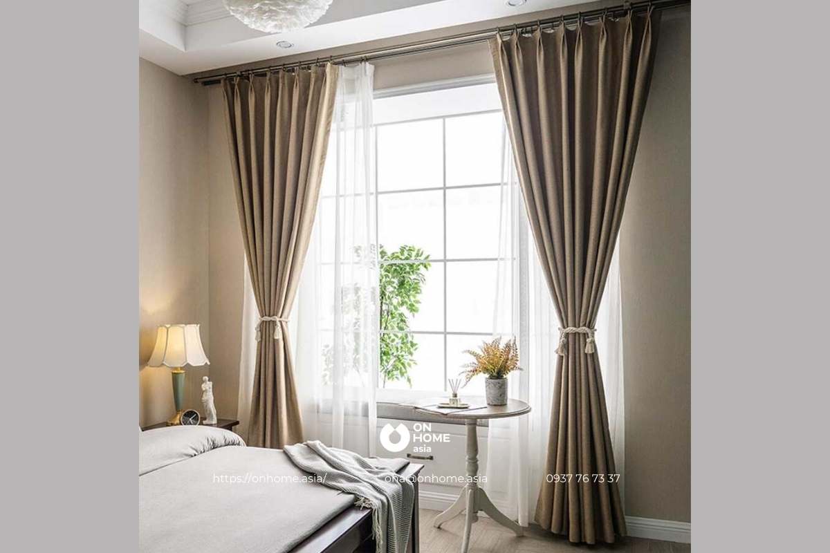 Mẫu rèm cửa phòng ngủ đẹp