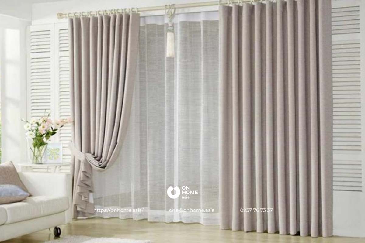 Rèm cửa phòng khách đẹp