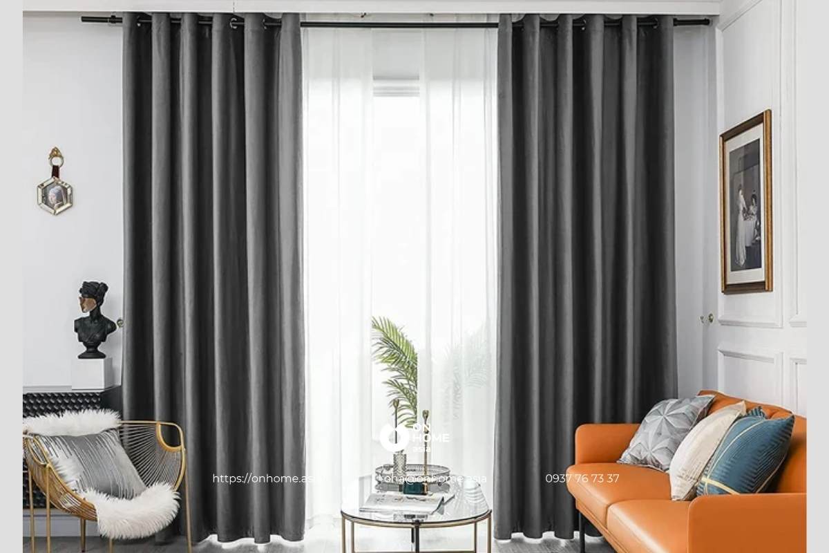 Rèm cửa phòng khách đẹp