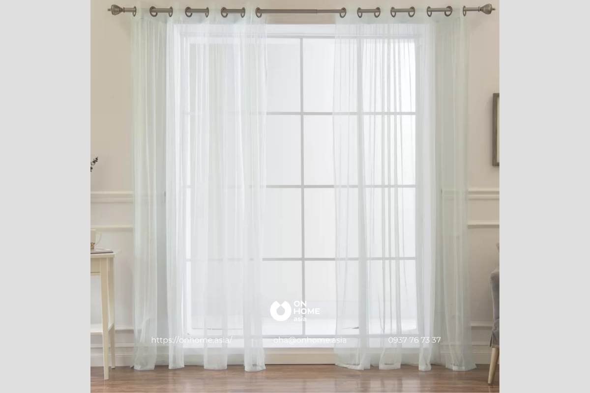Rèm phòng khách mỏng