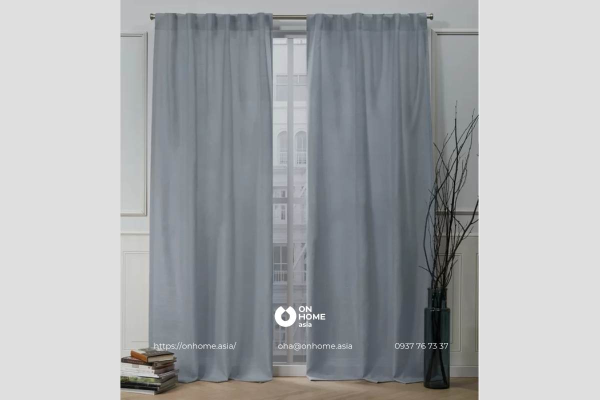 Rèm cửa phòng khách hiện đại
