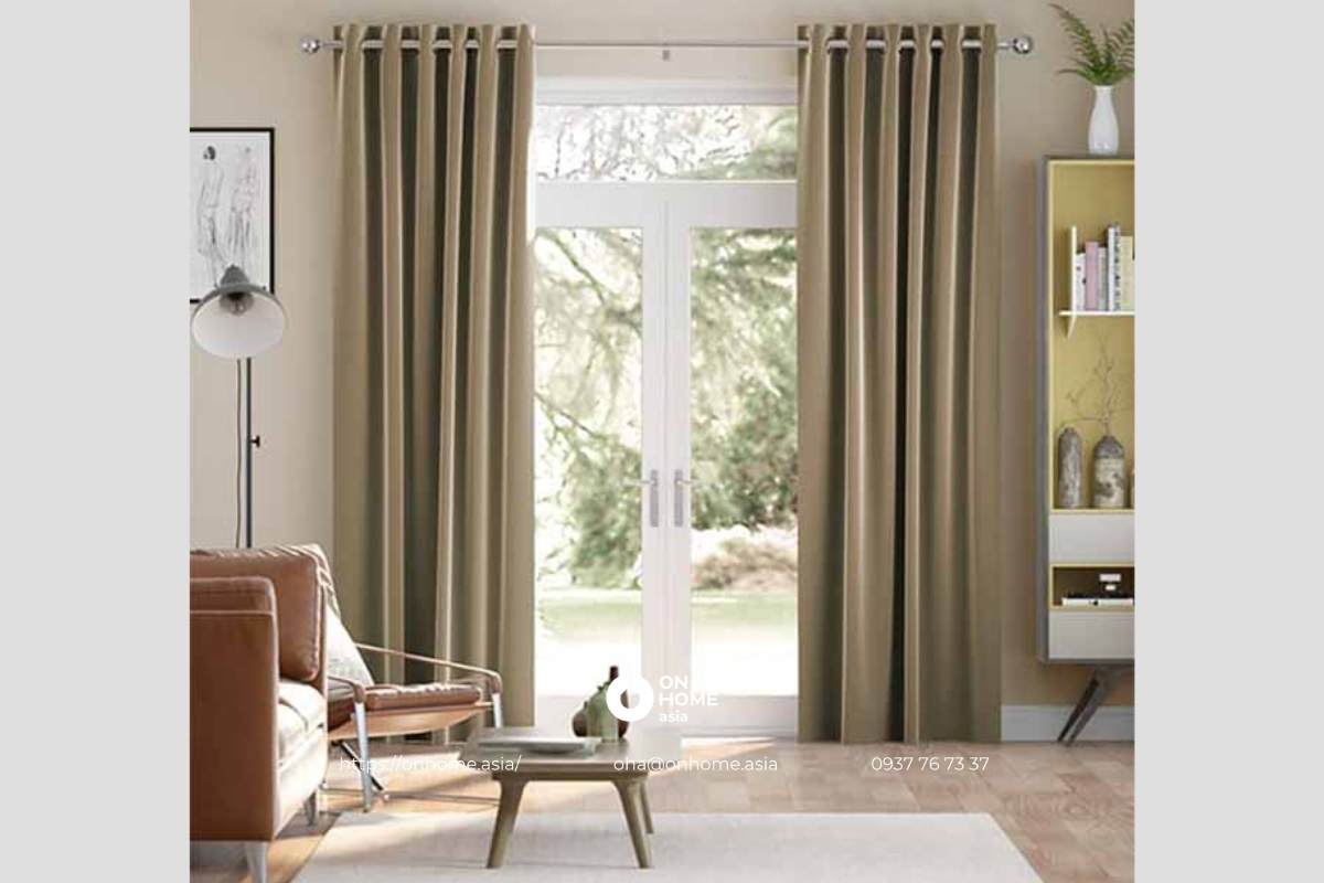 Rèm cửa phòng khách sang trọng, đẹp