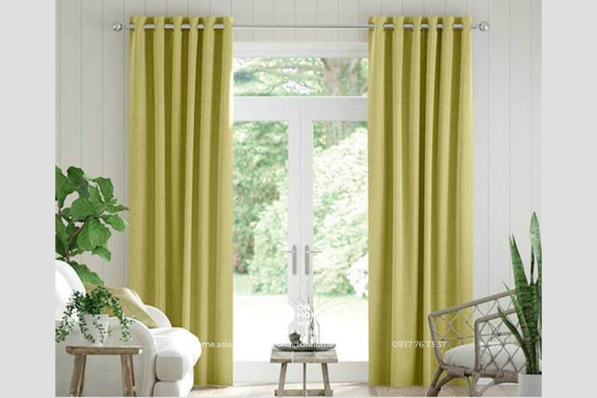 Mẫu rèm cửa phòng khách hiện đại