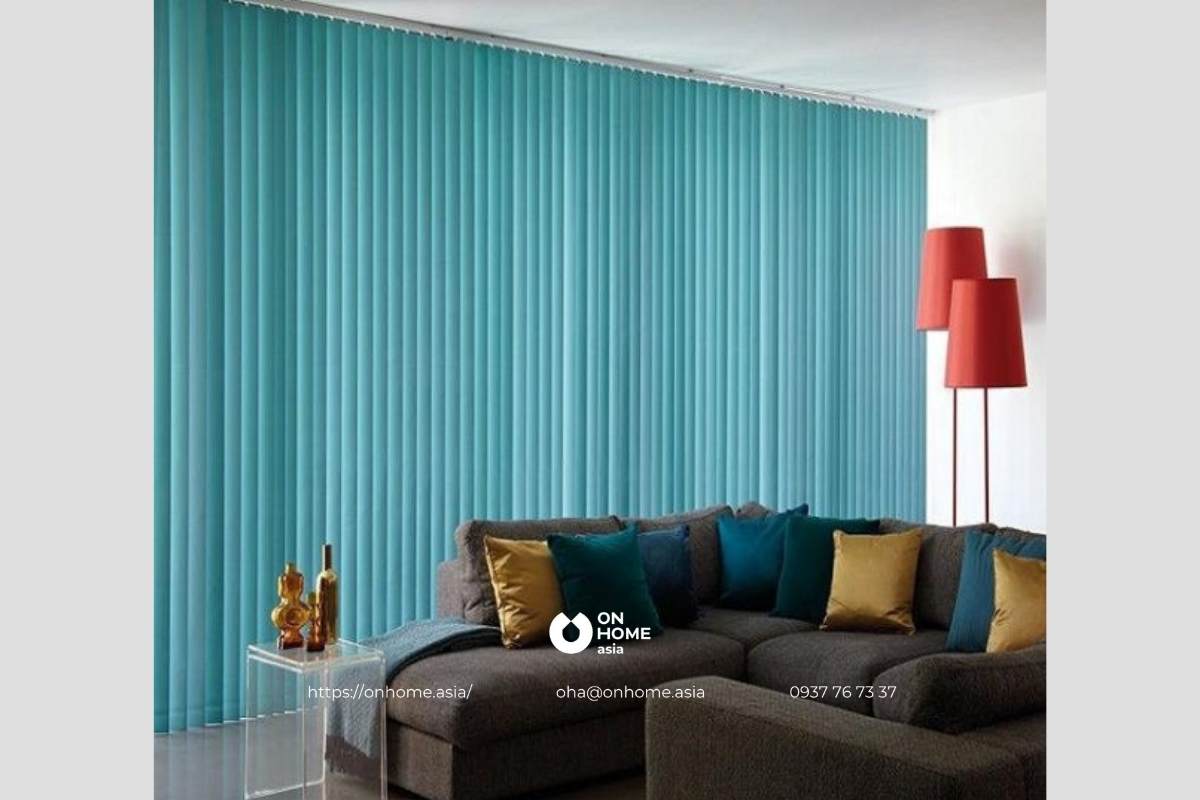 Rèm lá phòng khách