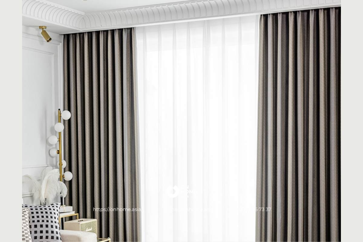 Rèm cửa phòng khách nên chọn theo phong thủy 