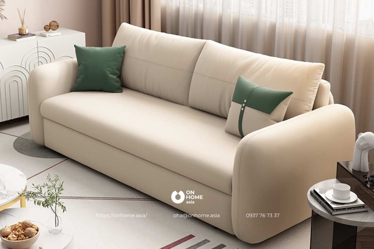 Ghế sofa giường gầm thấp