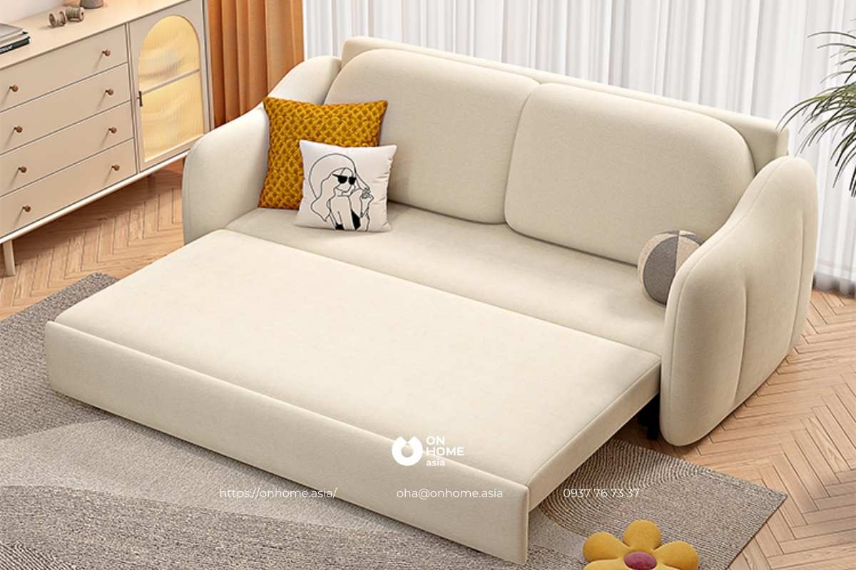 Sofa giường nỉ đẹp