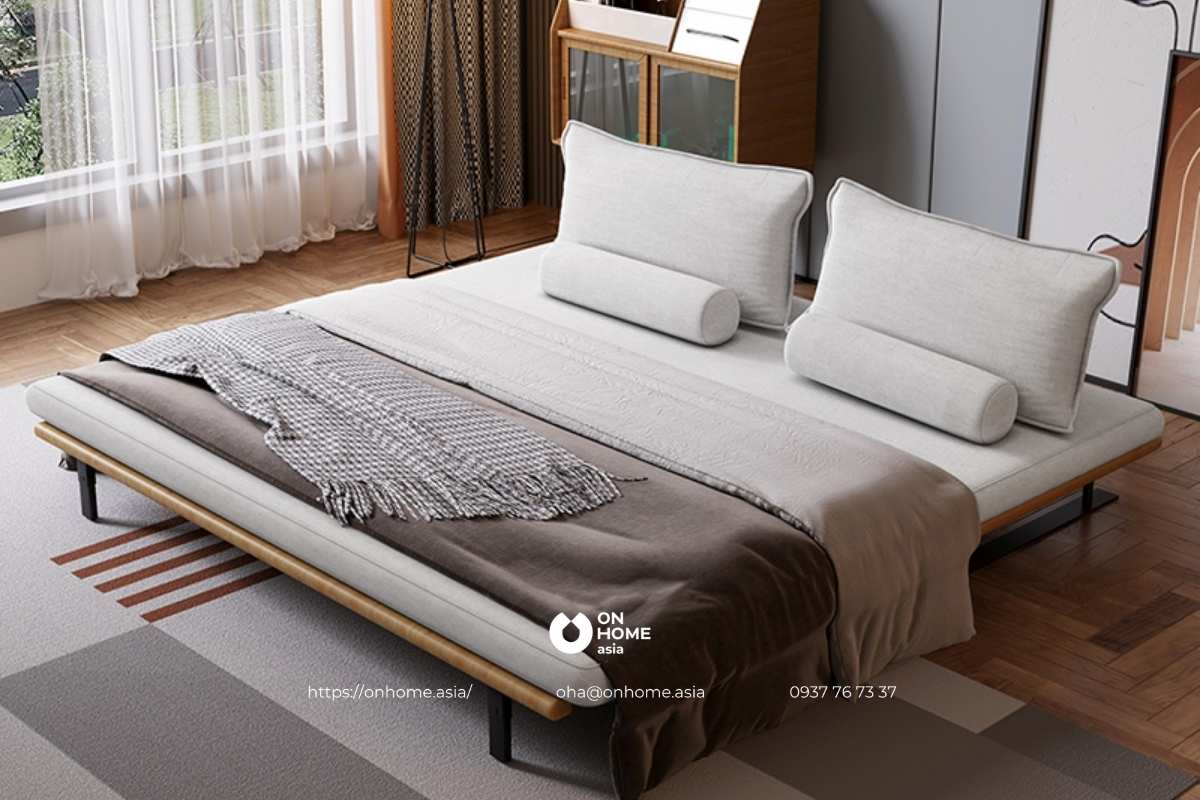 Sofa giường gỗ cao cấp