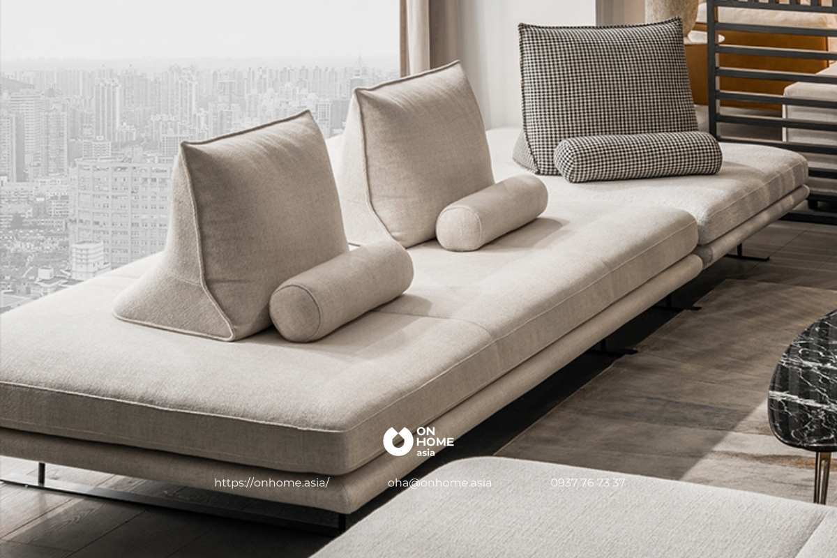 Sofa bed rất dễ di chuyển, tiện lợi