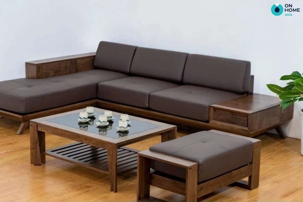 Ghế sofa được làm từ gỗ rất bền, khó bị gãy và ít trầy xước hơn