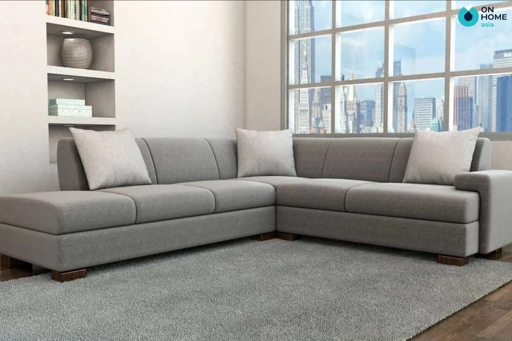 Sofa vải, nỉ rất đa dạng về màu sắc, mẫu mã cùng với giá thành hợp lý