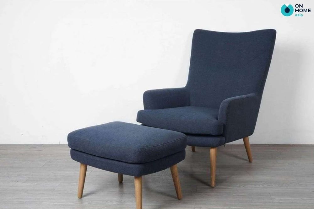 Ghế sofa đơn được thiết kế vô cùng đơn giản và nhỏ gọn