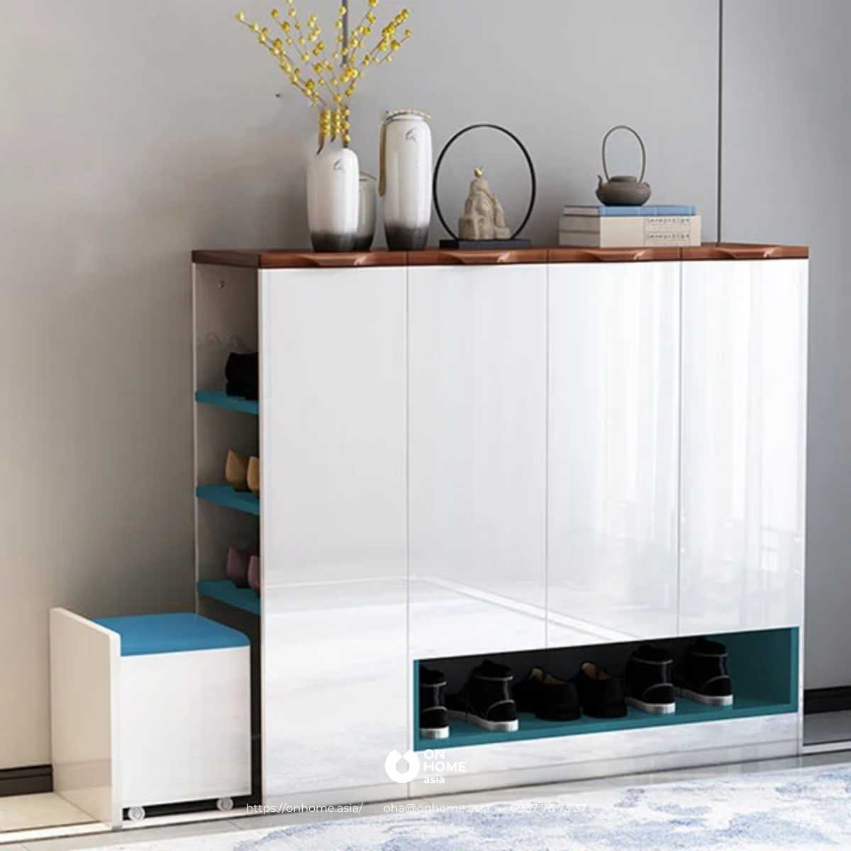 Tủ giày nhựa Đài Loan cao cấp với sự đa dáng về mẫu mẫu