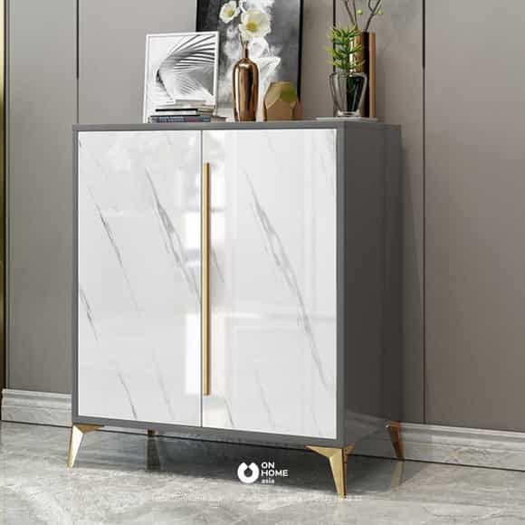 Tủ giày dép 2 cánh gỗ công nghiệp cao cấp