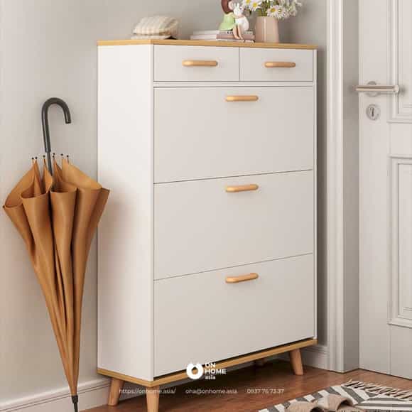 Tủ giày dép gỗ công nghiệp