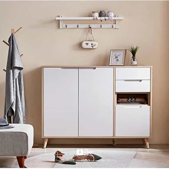 Tủ để giày dép gia đình gỗ công nghiệp