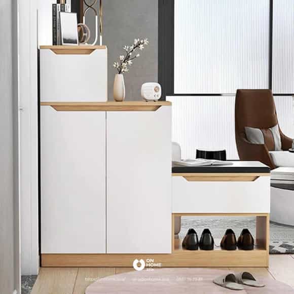 Tủ đựng giày dép bằng gỗ