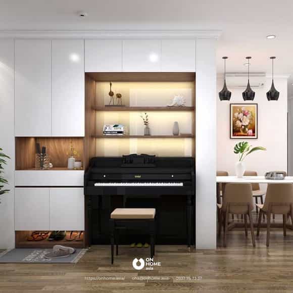 Tủ giày kịch trần cao cấp