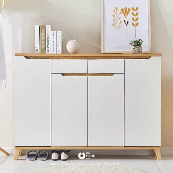 Tủ giày gỗ công nghiệp cao cấp