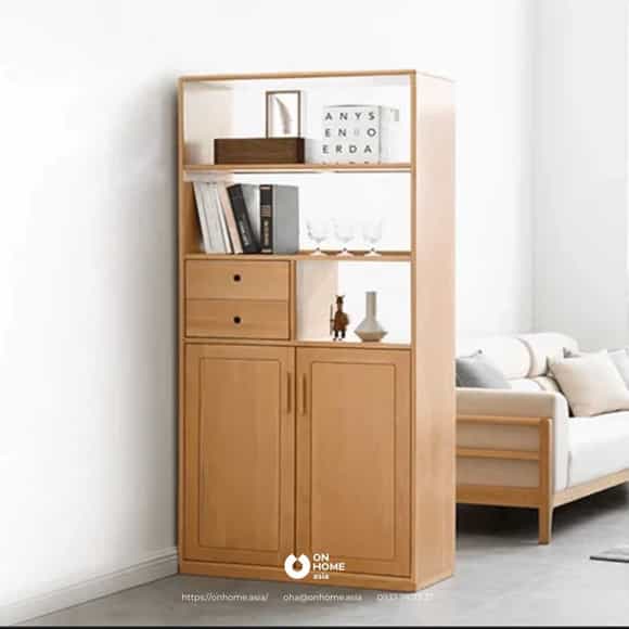 Tủ để giày dép kèm kệ trang trí