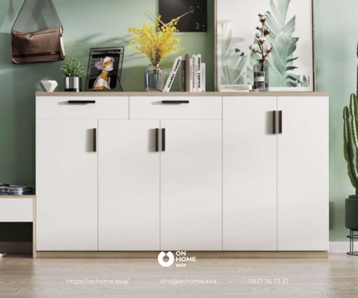 Tủ giầy gỗ MDF