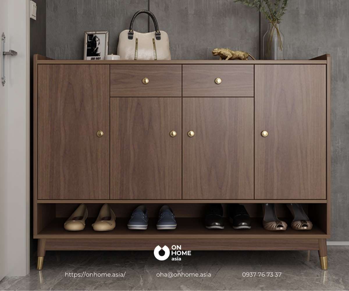 Tủ đựng giày MDF sang trọng