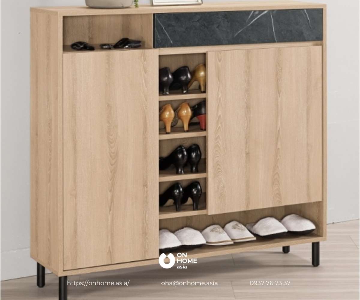 Tủ để giày dép bằng gỗ công nghiệp