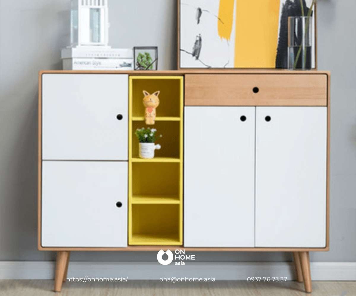 Tủ kệ giày dép gỗ công nghiệp